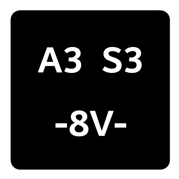 A3, S3 ( 8V )